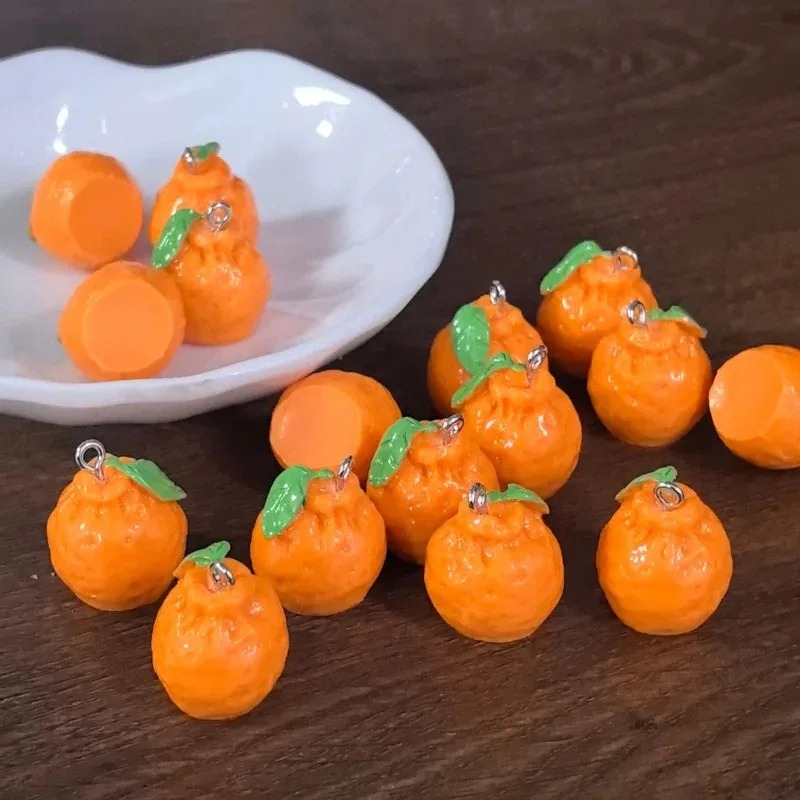 Resin Crafts Diy - 10 Buah Simulasi 3D Dekopon Ornamen