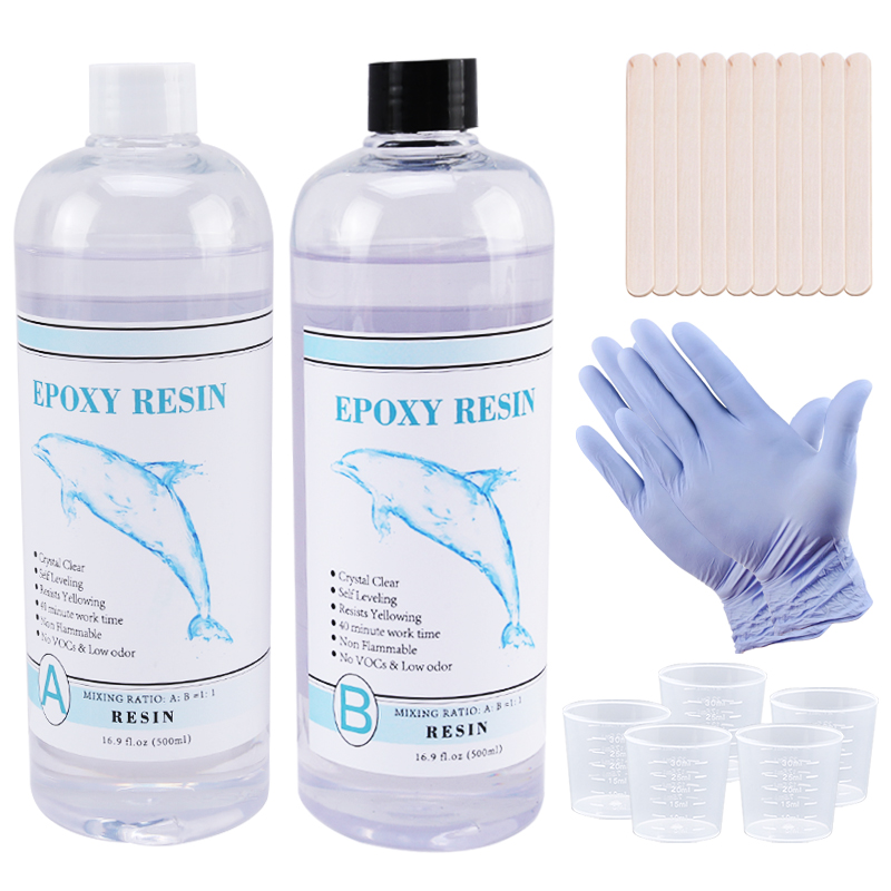 Serving Tray Mold - 1:1 Jelas Epoksi Resin Kristal Seni