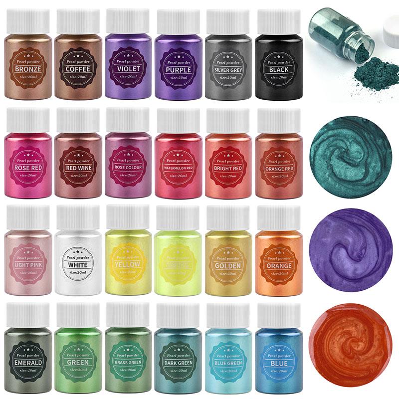 Resin Pigment Set - 10Ml Epoksi Resin Pengisi Pigmen Pearlescent