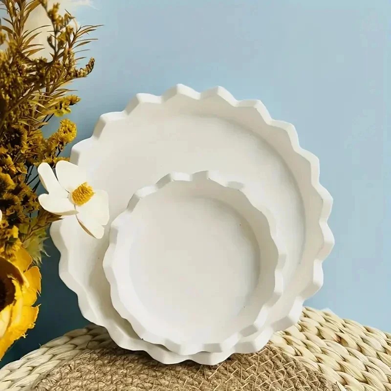 Coaster Mold Round - Cetakan Resin Silikon Cantik untuk Perhiasan,