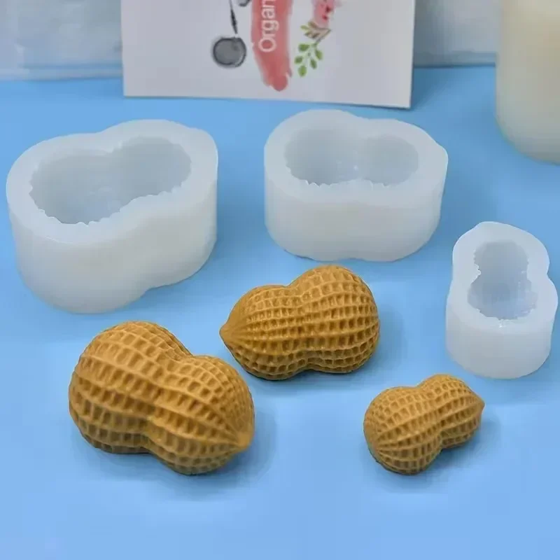 3 Buah Cetakan Silikon Kacang  - Resin Crafts Diy ulasan dan harga