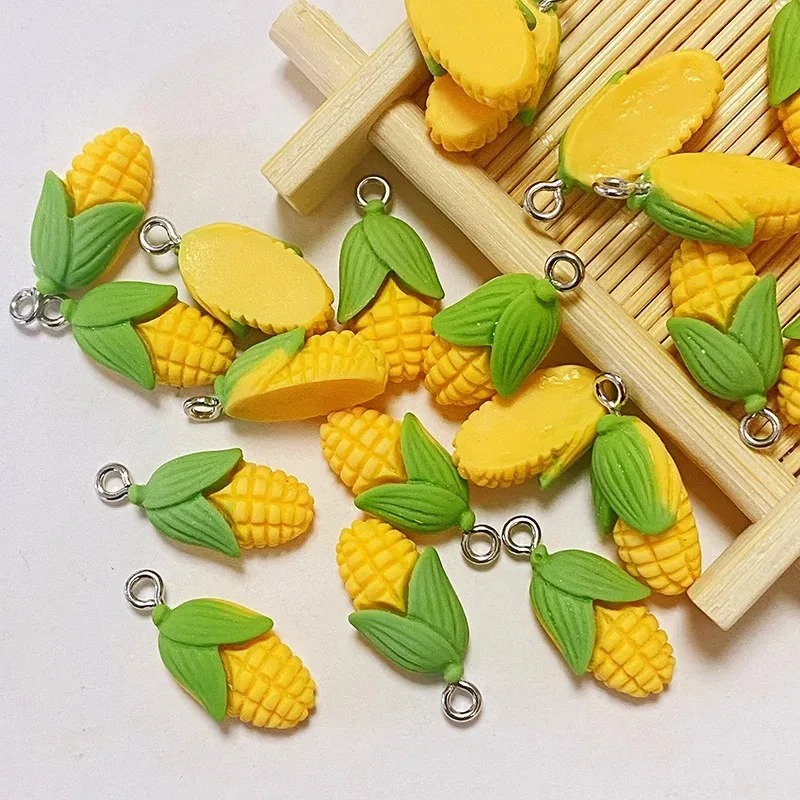 20 Buah Liontin Resin Sayuran  - Resin Crafts Diy ulasan dan harga