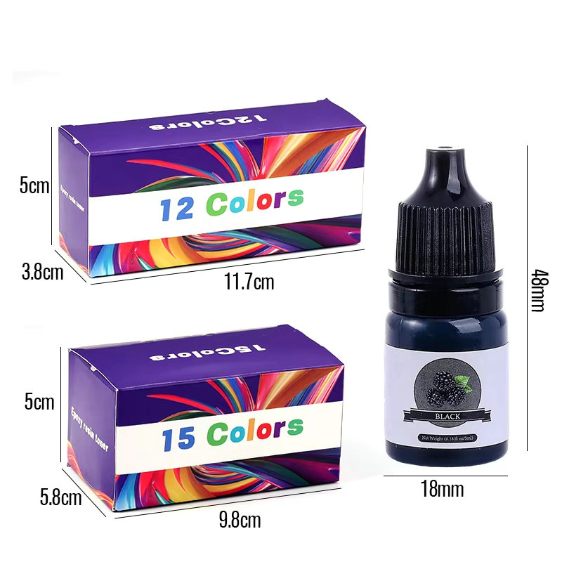 Pigmen Warna Resin Epoksi 24 W - Resin Pigment Set ulasan dan harga