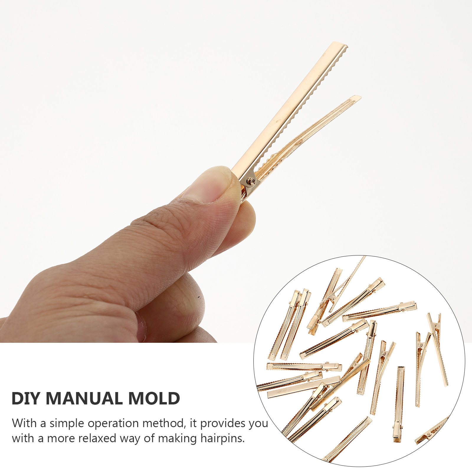 1Set Cetakan Jepit Rambut Sili - Resin Crafts Diy ulasan dan harga