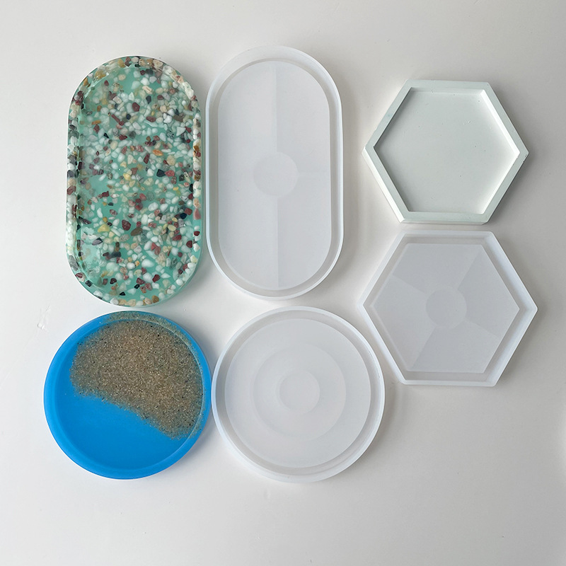 Cetakan silikon Coaster bulat  - Coaster Mold Round ulasan dan harga