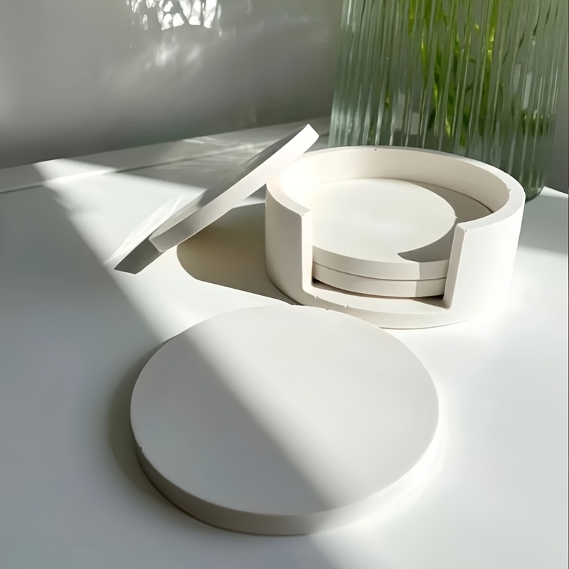5 Buah Set Cetakan Silikon Coa - Coaster Mold Round ulasan dan harga