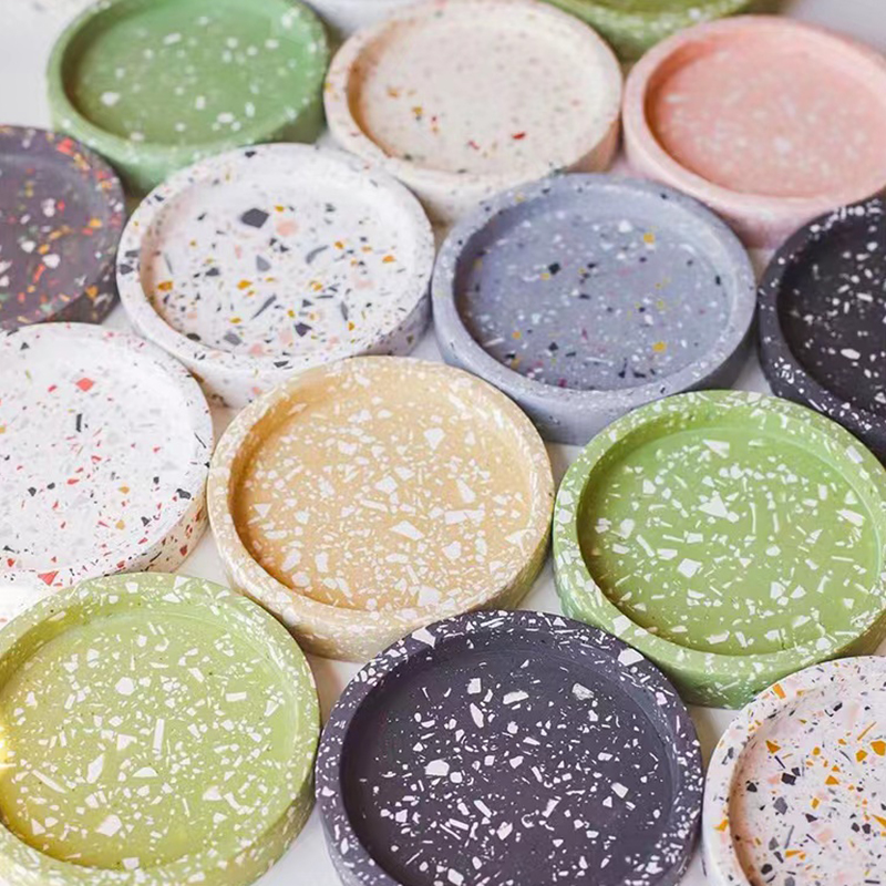 Nampan bulat semen cetakan sil - Coaster Mold Round ulasan dan harga