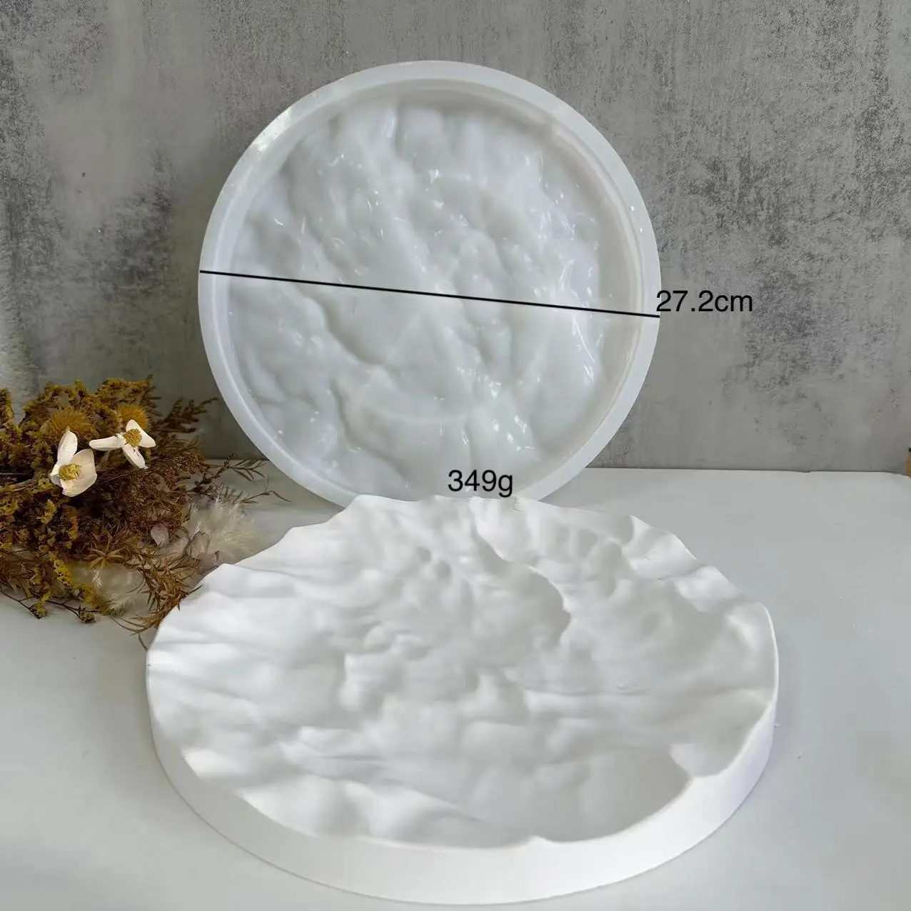 Cetakan silikon nampan bulat b - Coaster Mold Round ulasan dan harga