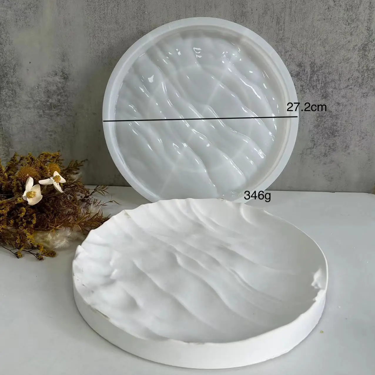 Cetakan silikon nampan bulat b - Coaster Mold Round ulasan dan harga