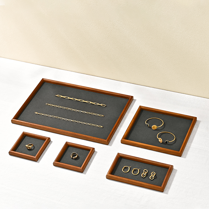 Oirlv Baki Pajangan Perhiasan  - Wood Ring Blank ulasan dan harga