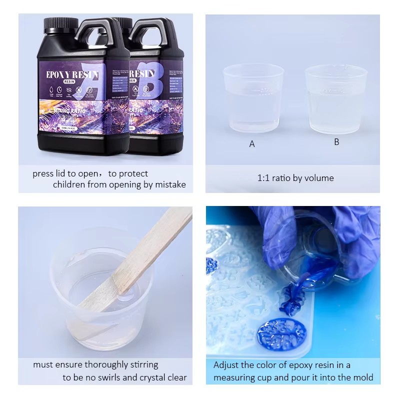 Campuran Mudah 1:1 Kit Resin E - Serving Tray Mold ulasan dan harga