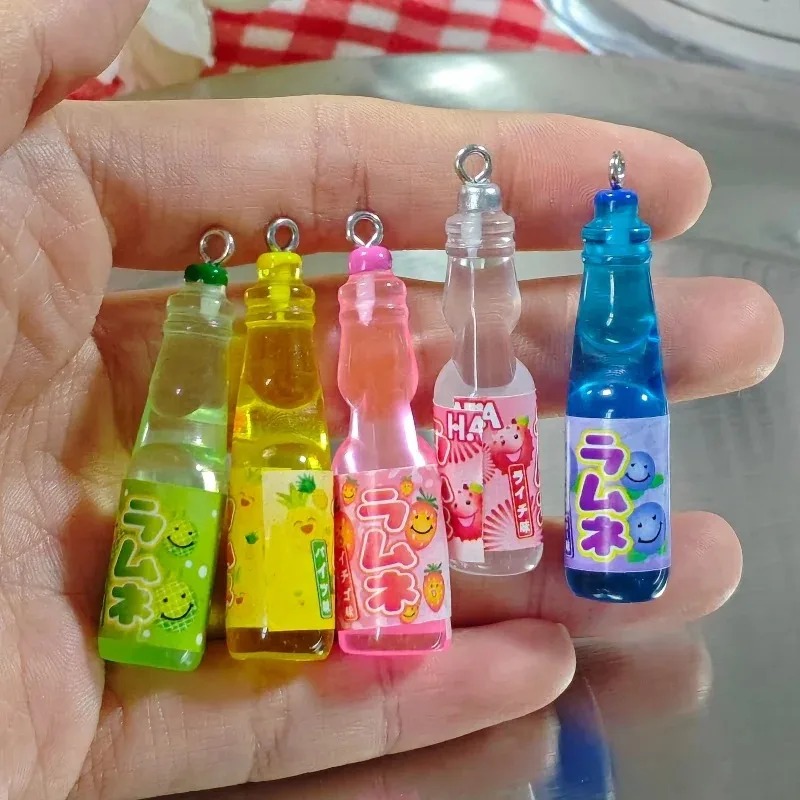 10 Buah Liontin Resin Botol So - Resin Crafts Diy ulasan dan harga