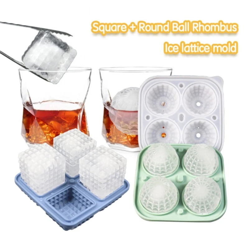 Cetakan Es Batu Silikon dengan - Coaster Mold Round ulasan dan harga