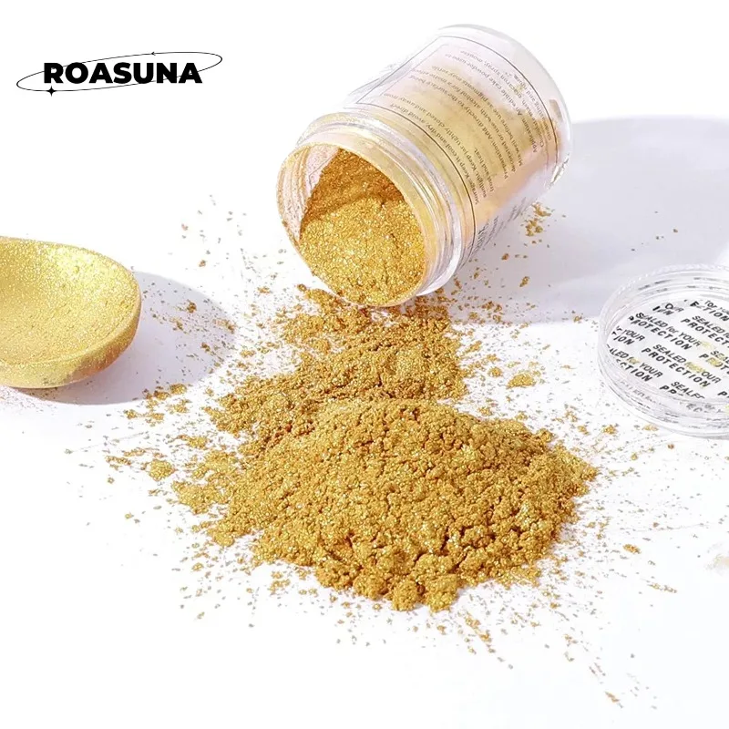 Bubuk mutiara Mika 24 warna un - Resin Pigment Set ulasan dan harga