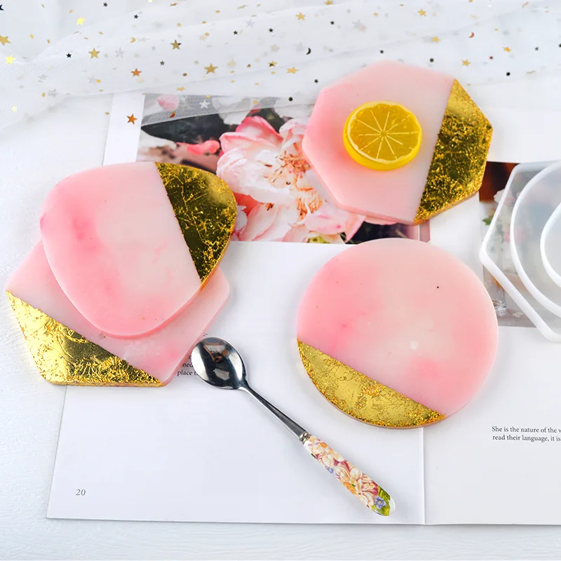 Cetakan Coaster Geometrik Mult - Coaster Mold Round ulasan dan harga