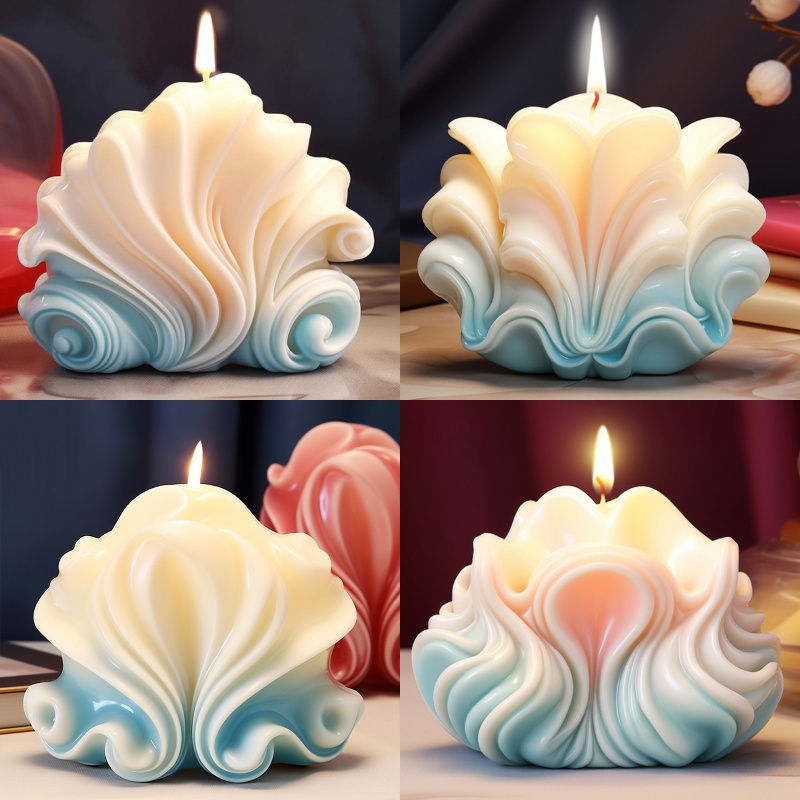 Cetakan Silikon Lilin Cangkang - Resin Ocean Wave Mold ulasan dan harga