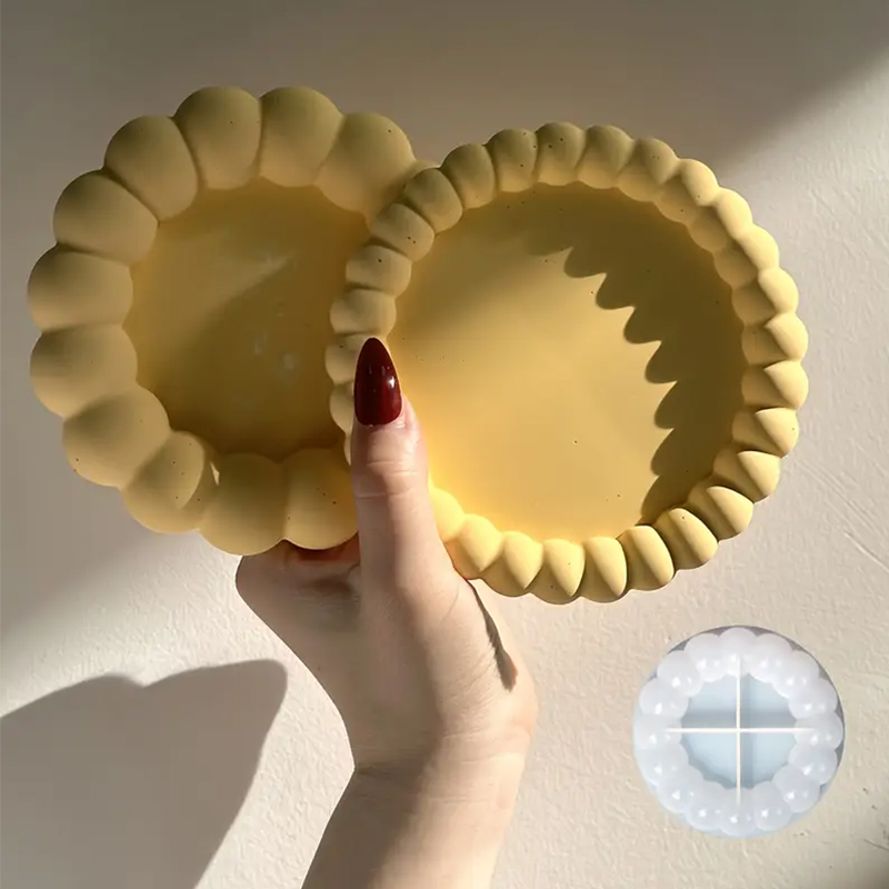 Cetakan Silikon Tatakan Baki G - Coaster Mold Round ulasan dan harga