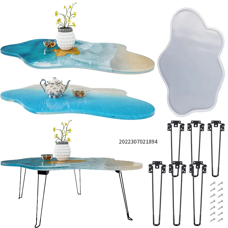 Besar 61Cm Tidak Teratur Nampa - Resin Ocean Wave Mold ulasan dan harga