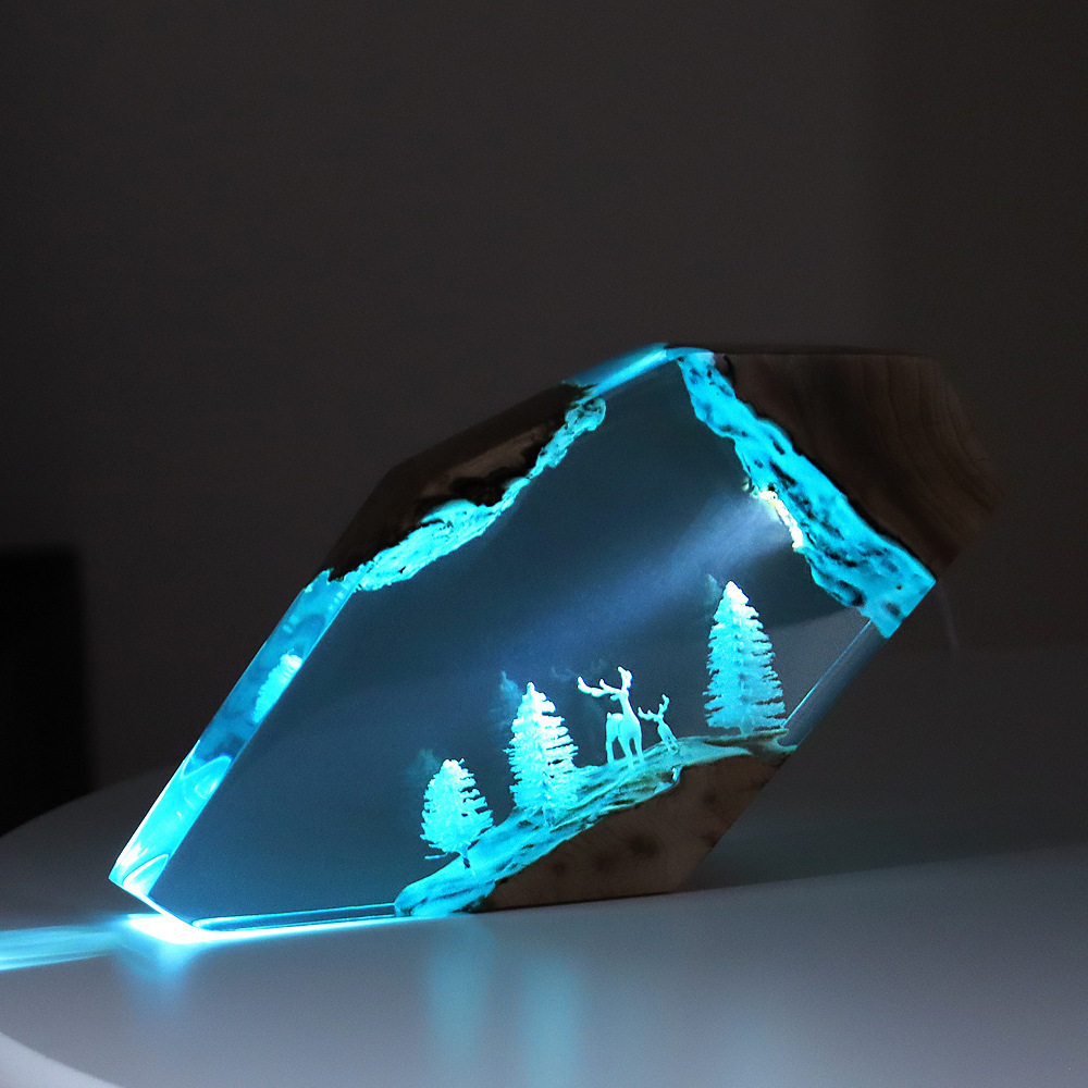 Ornamen Meja Peri Hutan Rusa,  - Resin Crafts ulasan dan harga