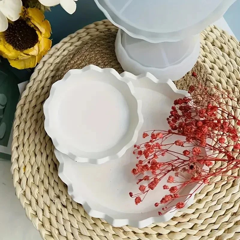 Cetakan Resin Silikon Cantik u - Coaster Mold Round ulasan dan harga