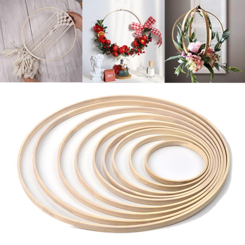 1/5 Buah 8-33Cm DIY Kayu Penan - Wood Ring Blank ulasan dan harga